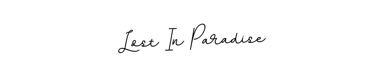 It looks lik you need a new signature style for name Lost In Paradise. Design unique handwritten (BallpointsItalic-DORy9) signature with our free signature maker in just a few clicks. Lost In Paradise signature style 11 images and pictures png
