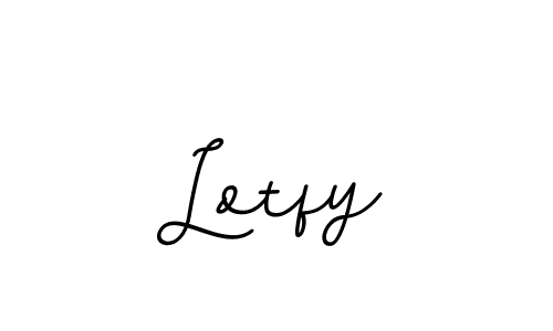 It looks lik you need a new signature style for name Lotfy. Design unique handwritten (BallpointsItalic-DORy9) signature with our free signature maker in just a few clicks. Lotfy signature style 11 images and pictures png