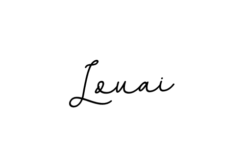 How to make Louai signature? BallpointsItalic-DORy9 is a professional autograph style. Create handwritten signature for Louai name. Louai signature style 11 images and pictures png
