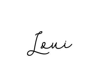 BallpointsItalic-DORy9 is a professional signature style that is perfect for those who want to add a touch of class to their signature. It is also a great choice for those who want to make their signature more unique. Get Loui name to fancy signature for free. Loui signature style 11 images and pictures png