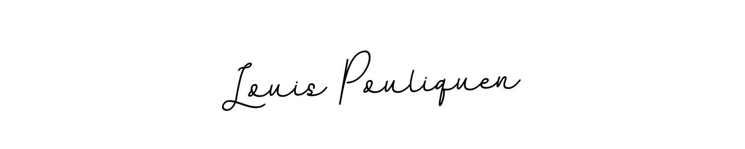 It looks lik you need a new signature style for name Louis Pouliquen. Design unique handwritten (BallpointsItalic-DORy9) signature with our free signature maker in just a few clicks. Louis Pouliquen signature style 11 images and pictures png