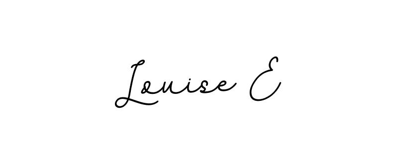 How to Draw Louise E signature style? BallpointsItalic-DORy9 is a latest design signature styles for name Louise E. Louise E signature style 11 images and pictures png