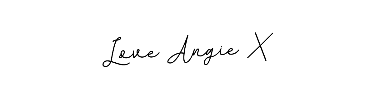 You can use this online signature creator to create a handwritten signature for the name Love Angie X. This is the best online autograph maker. Love Angie X signature style 11 images and pictures png