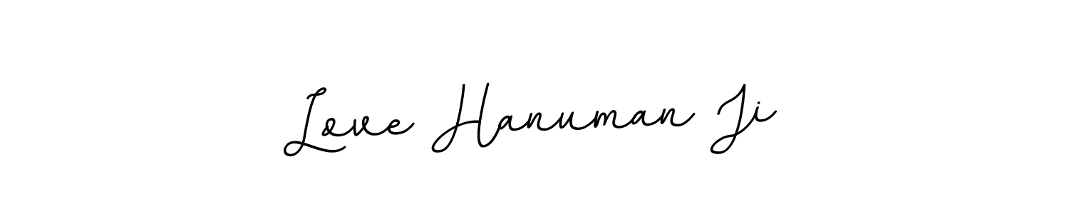 Create a beautiful signature design for name Love Hanuman Ji. With this signature (BallpointsItalic-DORy9) fonts, you can make a handwritten signature for free. Love Hanuman Ji signature style 11 images and pictures png