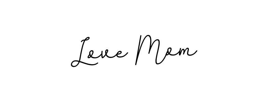 You can use this online signature creator to create a handwritten signature for the name Love Mom . This is the best online autograph maker. Love Mom  signature style 11 images and pictures png