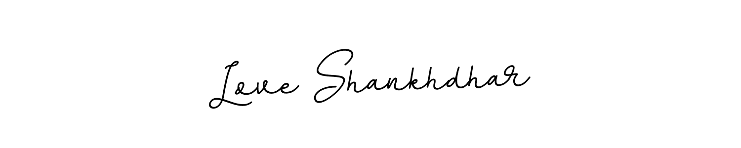 How to make Love Shankhdhar signature? BallpointsItalic-DORy9 is a professional autograph style. Create handwritten signature for Love Shankhdhar name. Love Shankhdhar signature style 11 images and pictures png