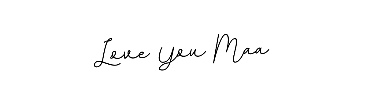 Also we have Love You Maa name is the best signature style. Create professional handwritten signature collection using BallpointsItalic-DORy9 autograph style. Love You Maa signature style 11 images and pictures png