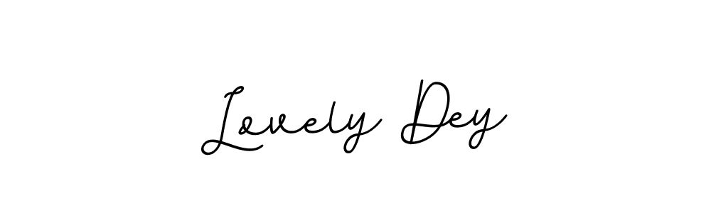 Also we have Lovely Dey name is the best signature style. Create professional handwritten signature collection using BallpointsItalic-DORy9 autograph style. Lovely Dey signature style 11 images and pictures png