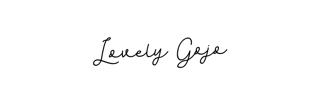 How to Draw Lovely Gojo signature style? BallpointsItalic-DORy9 is a latest design signature styles for name Lovely Gojo. Lovely Gojo signature style 11 images and pictures png