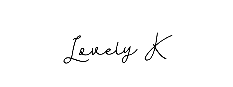 Here are the top 10 professional signature styles for the name Lovely K. These are the best autograph styles you can use for your name. Lovely K signature style 11 images and pictures png