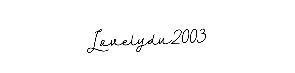 See photos of Lovelydu2003 official signature by Spectra . Check more albums & portfolios. Read reviews & check more about BallpointsItalic-DORy9 font. Lovelydu2003 signature style 11 images and pictures png