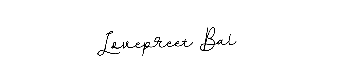 This is the best signature style for the Lovepreet Bal name. Also you like these signature font (BallpointsItalic-DORy9). Mix name signature. Lovepreet Bal signature style 11 images and pictures png