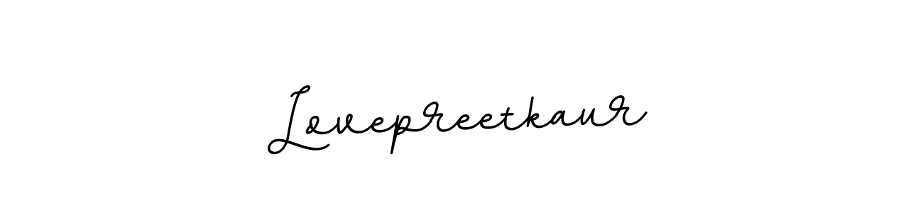 How to make Lovepreetkaur signature? BallpointsItalic-DORy9 is a professional autograph style. Create handwritten signature for Lovepreetkaur name. Lovepreetkaur signature style 11 images and pictures png