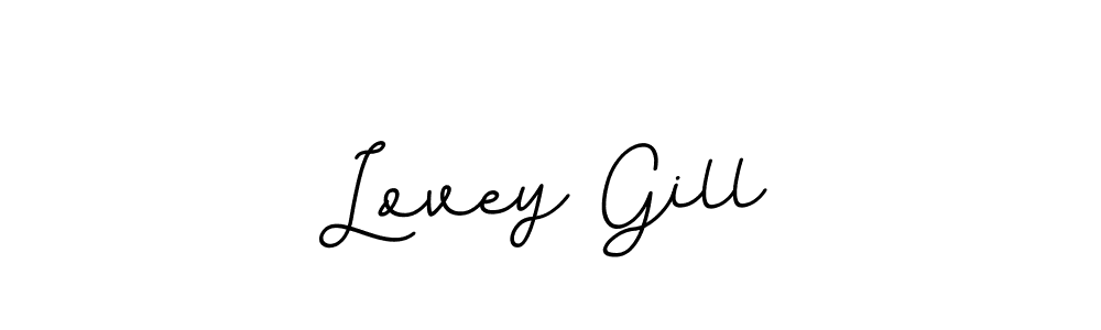 Check out images of Autograph of Lovey Gill name. Actor Lovey Gill Signature Style. BallpointsItalic-DORy9 is a professional sign style online. Lovey Gill signature style 11 images and pictures png