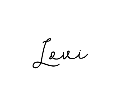 How to make Lovi signature? BallpointsItalic-DORy9 is a professional autograph style. Create handwritten signature for Lovi name. Lovi signature style 11 images and pictures png