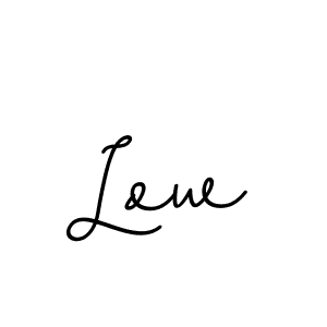 Create a beautiful signature design for name Low. With this signature (BallpointsItalic-DORy9) fonts, you can make a handwritten signature for free. Low signature style 11 images and pictures png
