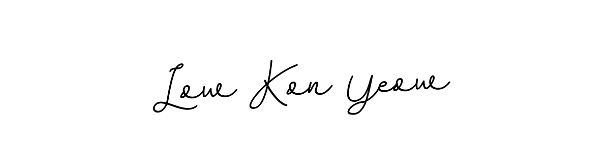 How to Draw Low Kon Yeow signature style? BallpointsItalic-DORy9 is a latest design signature styles for name Low Kon Yeow. Low Kon Yeow signature style 11 images and pictures png