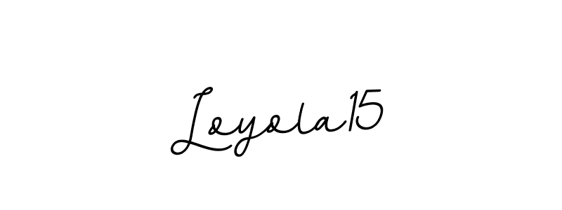 It looks lik you need a new signature style for name Loyola15. Design unique handwritten (BallpointsItalic-DORy9) signature with our free signature maker in just a few clicks. Loyola15 signature style 11 images and pictures png