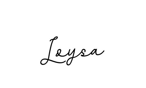if you are searching for the best signature style for your name Loysa. so please give up your signature search. here we have designed multiple signature styles  using BallpointsItalic-DORy9. Loysa signature style 11 images and pictures png