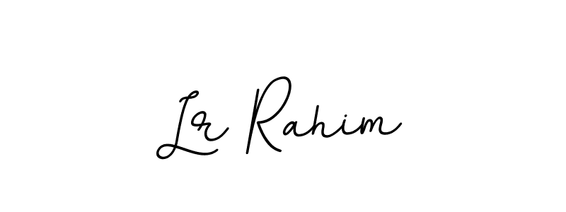 Also we have Lr Rahim name is the best signature style. Create professional handwritten signature collection using BallpointsItalic-DORy9 autograph style. Lr Rahim signature style 11 images and pictures png