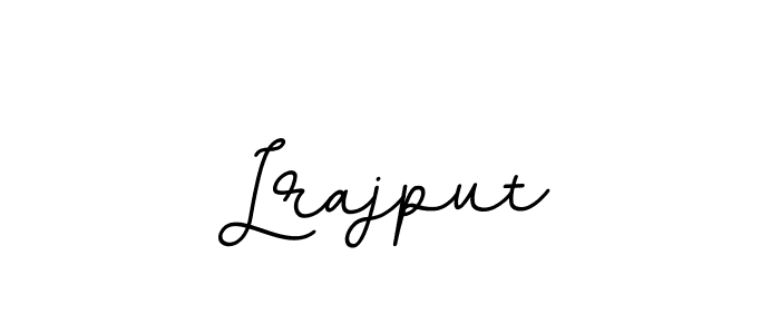 You should practise on your own different ways (BallpointsItalic-DORy9) to write your name (Lrajput) in signature. don't let someone else do it for you. Lrajput signature style 11 images and pictures png