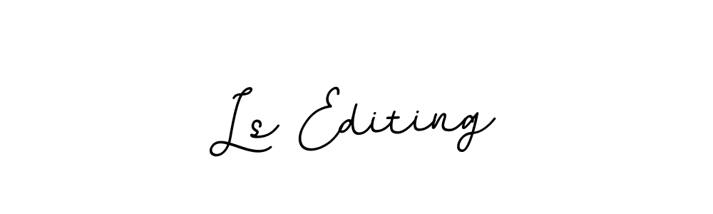Make a beautiful signature design for name Ls Editing. Use this online signature maker to create a handwritten signature for free. Ls Editing signature style 11 images and pictures png