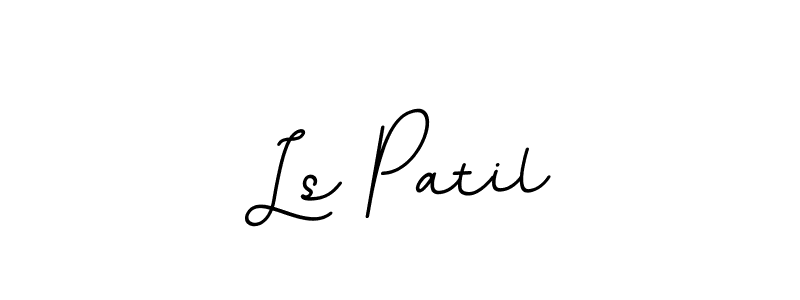 Similarly BallpointsItalic-DORy9 is the best handwritten signature design. Signature creator online .You can use it as an online autograph creator for name Ls Patil. Ls Patil signature style 11 images and pictures png