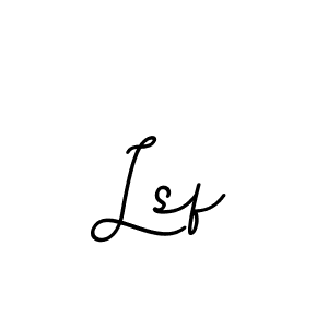 Create a beautiful signature design for name Lsf. With this signature (BallpointsItalic-DORy9) fonts, you can make a handwritten signature for free. Lsf signature style 11 images and pictures png