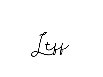Make a beautiful signature design for name Ltff. With this signature (BallpointsItalic-DORy9) style, you can create a handwritten signature for free. Ltff signature style 11 images and pictures png