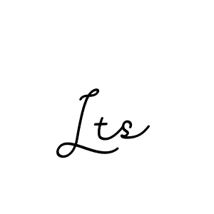 You should practise on your own different ways (BallpointsItalic-DORy9) to write your name (Lts) in signature. don't let someone else do it for you. Lts signature style 11 images and pictures png