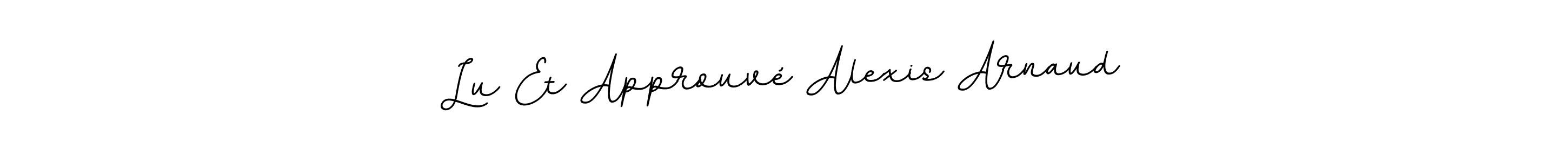 BallpointsItalic-DORy9 is a professional signature style that is perfect for those who want to add a touch of class to their signature. It is also a great choice for those who want to make their signature more unique. Get Lu Et Approuvé Alexis Arnaud name to fancy signature for free. Lu Et Approuvé Alexis Arnaud signature style 11 images and pictures png