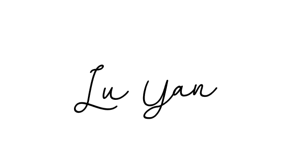 It looks lik you need a new signature style for name Lu Yan. Design unique handwritten (BallpointsItalic-DORy9) signature with our free signature maker in just a few clicks. Lu Yan signature style 11 images and pictures png