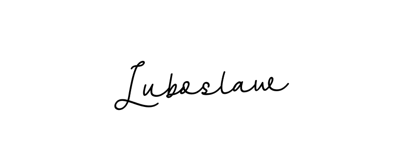 Make a beautiful signature design for name Luboslaw. Use this online signature maker to create a handwritten signature for free. Luboslaw signature style 11 images and pictures png