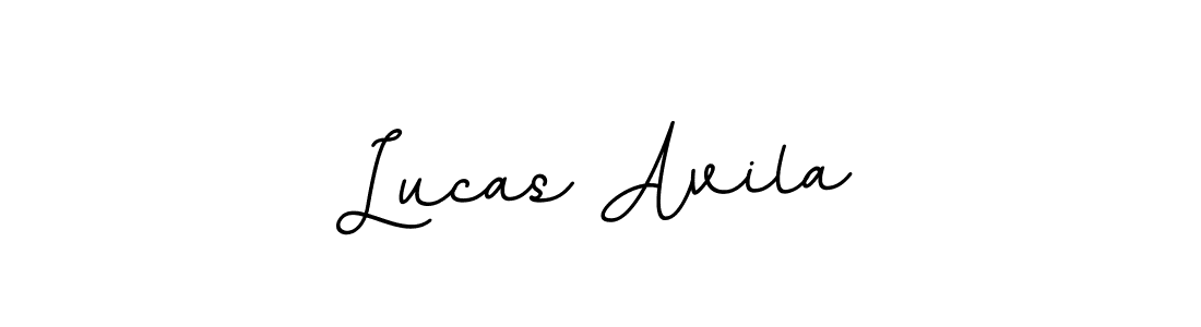 Lucas Avila stylish signature style. Best Handwritten Sign (BallpointsItalic-DORy9) for my name. Handwritten Signature Collection Ideas for my name Lucas Avila. Lucas Avila signature style 11 images and pictures png