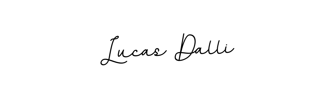 It looks lik you need a new signature style for name Lucas Dalli. Design unique handwritten (BallpointsItalic-DORy9) signature with our free signature maker in just a few clicks. Lucas Dalli signature style 11 images and pictures png