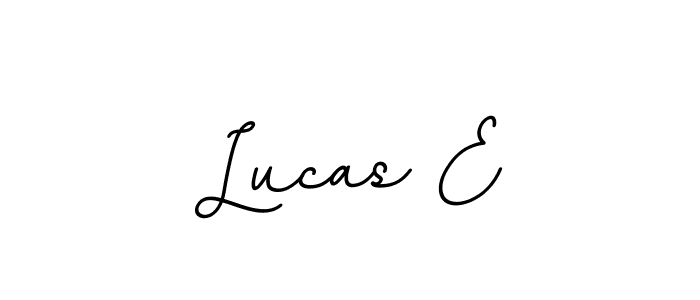Also we have Lucas E name is the best signature style. Create professional handwritten signature collection using BallpointsItalic-DORy9 autograph style. Lucas E signature style 11 images and pictures png