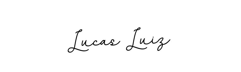 Design your own signature with our free online signature maker. With this signature software, you can create a handwritten (BallpointsItalic-DORy9) signature for name Lucas Luiz. Lucas Luiz signature style 11 images and pictures png