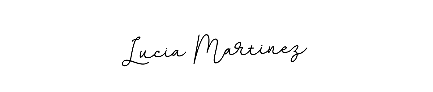 Create a beautiful signature design for name Lucia Martinez. With this signature (BallpointsItalic-DORy9) fonts, you can make a handwritten signature for free. Lucia Martinez signature style 11 images and pictures png