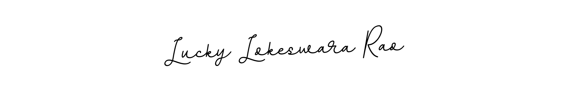 Also You can easily find your signature by using the search form. We will create Lucky Lokeswara Rao name handwritten signature images for you free of cost using BallpointsItalic-DORy9 sign style. Lucky Lokeswara Rao signature style 11 images and pictures png