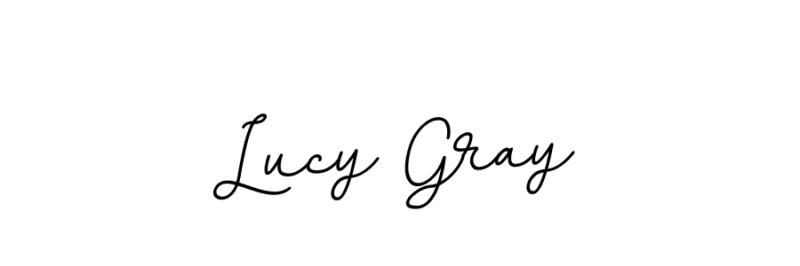 Create a beautiful signature design for name Lucy Gray. With this signature (BallpointsItalic-DORy9) fonts, you can make a handwritten signature for free. Lucy Gray signature style 11 images and pictures png