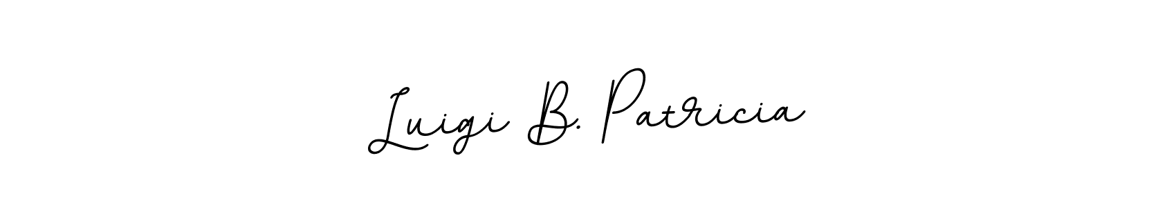Best and Professional Signature Style for Luigi B. Patricia. BallpointsItalic-DORy9 Best Signature Style Collection. Luigi B. Patricia signature style 11 images and pictures png