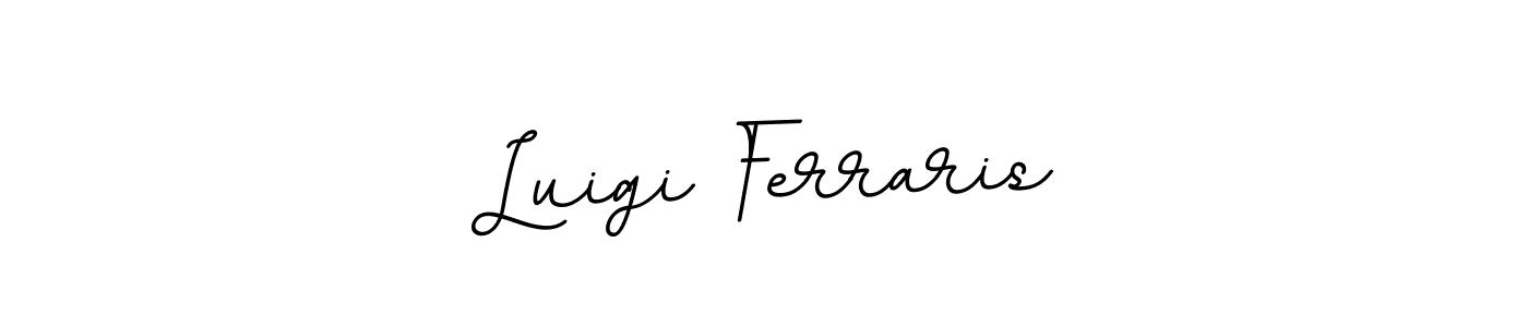 The best way (BallpointsItalic-DORy9) to make a short signature is to pick only two or three words in your name. The name Luigi Ferraris include a total of six letters. For converting this name. Luigi Ferraris signature style 11 images and pictures png