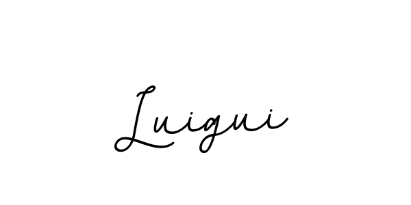 The best way (BallpointsItalic-DORy9) to make a short signature is to pick only two or three words in your name. The name Luigui include a total of six letters. For converting this name. Luigui signature style 11 images and pictures png