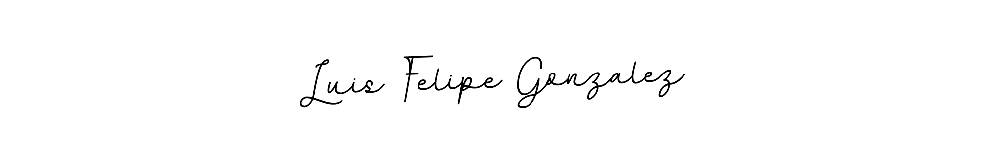 You should practise on your own different ways (BallpointsItalic-DORy9) to write your name (Luis Felipe Gonzalez) in signature. don't let someone else do it for you. Luis Felipe Gonzalez signature style 11 images and pictures png