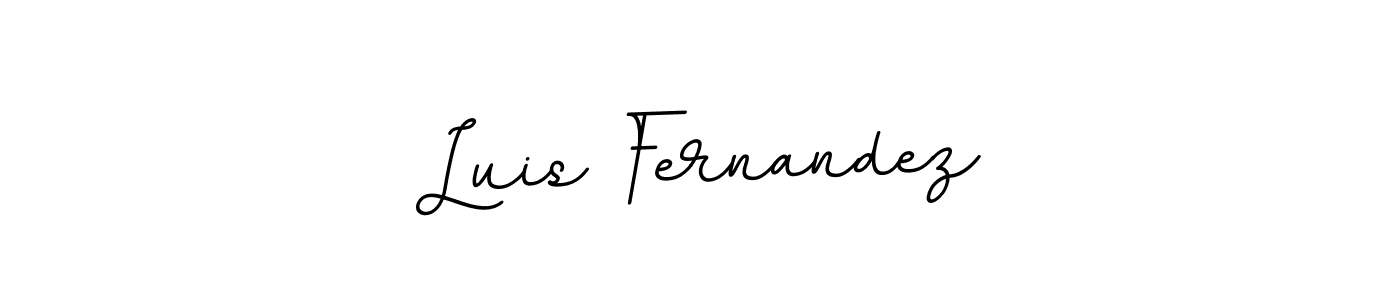 Use a signature maker to create a handwritten signature online. With this signature software, you can design (BallpointsItalic-DORy9) your own signature for name Luis Fernandez. Luis Fernandez signature style 11 images and pictures png
