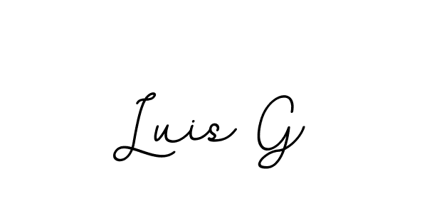 Check out images of Autograph of Luis G name. Actor Luis G Signature Style. BallpointsItalic-DORy9 is a professional sign style online. Luis G signature style 11 images and pictures png