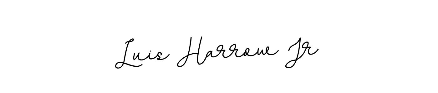 You can use this online signature creator to create a handwritten signature for the name Luis Harrow Jr. This is the best online autograph maker. Luis Harrow Jr signature style 11 images and pictures png