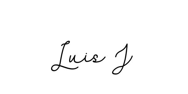 Check out images of Autograph of Luis J name. Actor Luis J Signature Style. BallpointsItalic-DORy9 is a professional sign style online. Luis J signature style 11 images and pictures png