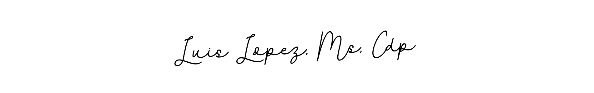 Similarly BallpointsItalic-DORy9 is the best handwritten signature design. Signature creator online .You can use it as an online autograph creator for name Luis Lopez, Ms, Cdp. Luis Lopez, Ms, Cdp signature style 11 images and pictures png