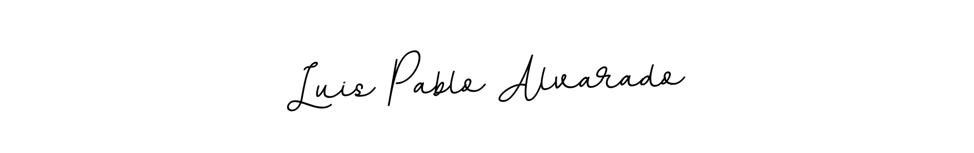 The best way (BallpointsItalic-DORy9) to make a short signature is to pick only two or three words in your name. The name Luis Pablo Alvarado include a total of six letters. For converting this name. Luis Pablo Alvarado signature style 11 images and pictures png